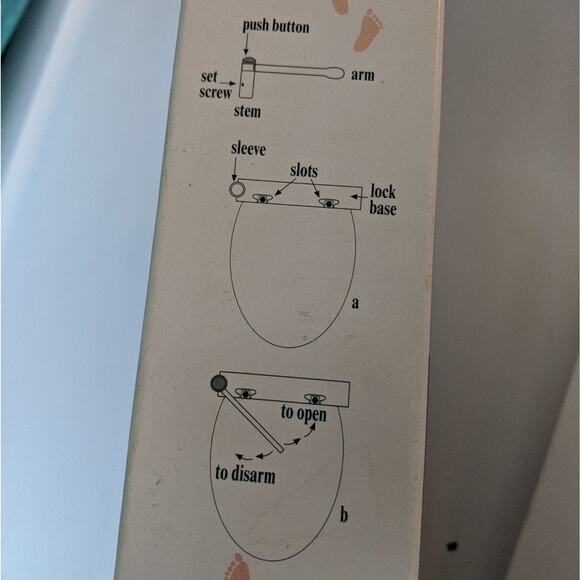 KIDCO Toilet Lock Bathroom Childproofing Tool NEW - Picture 6 of 7